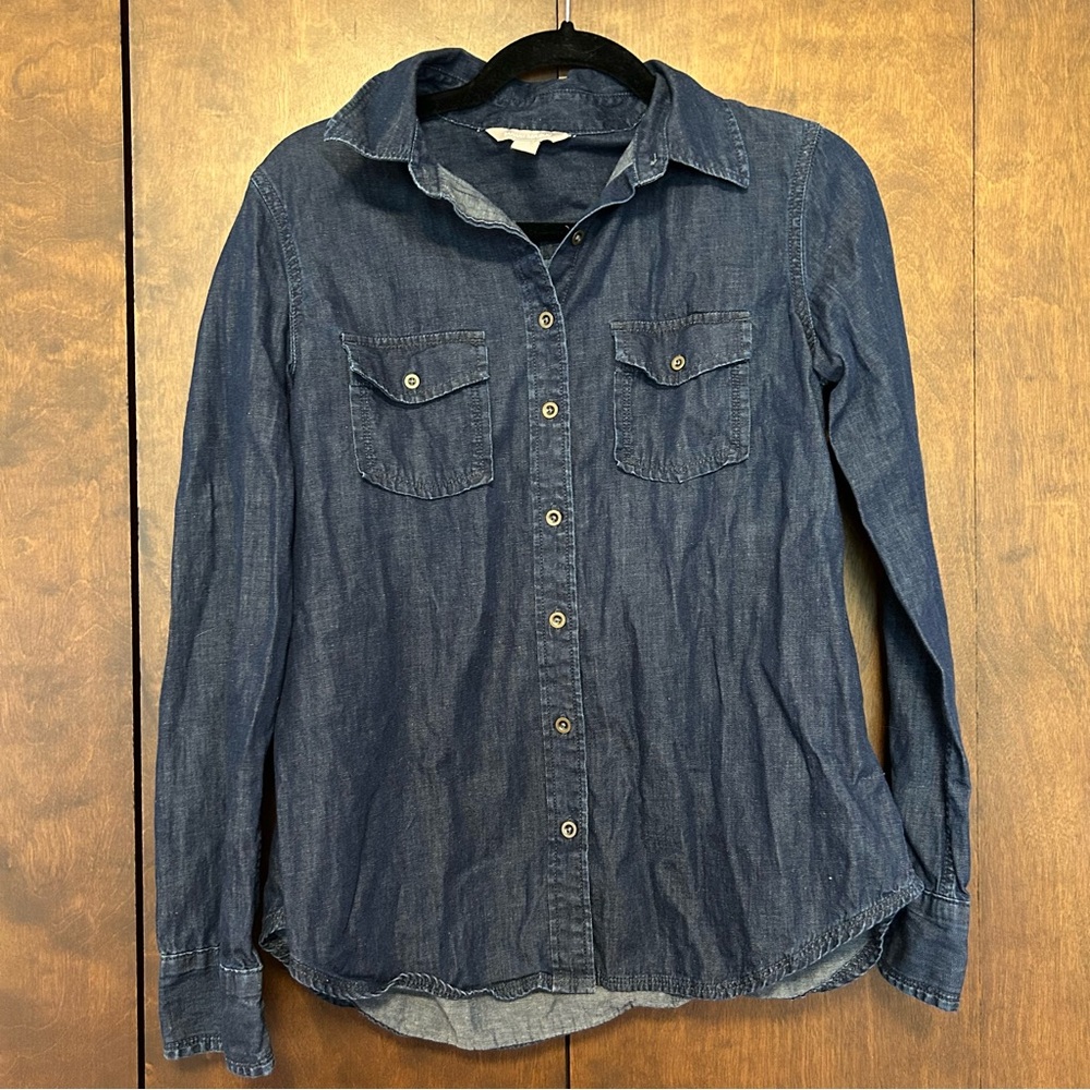 Denim Button Down